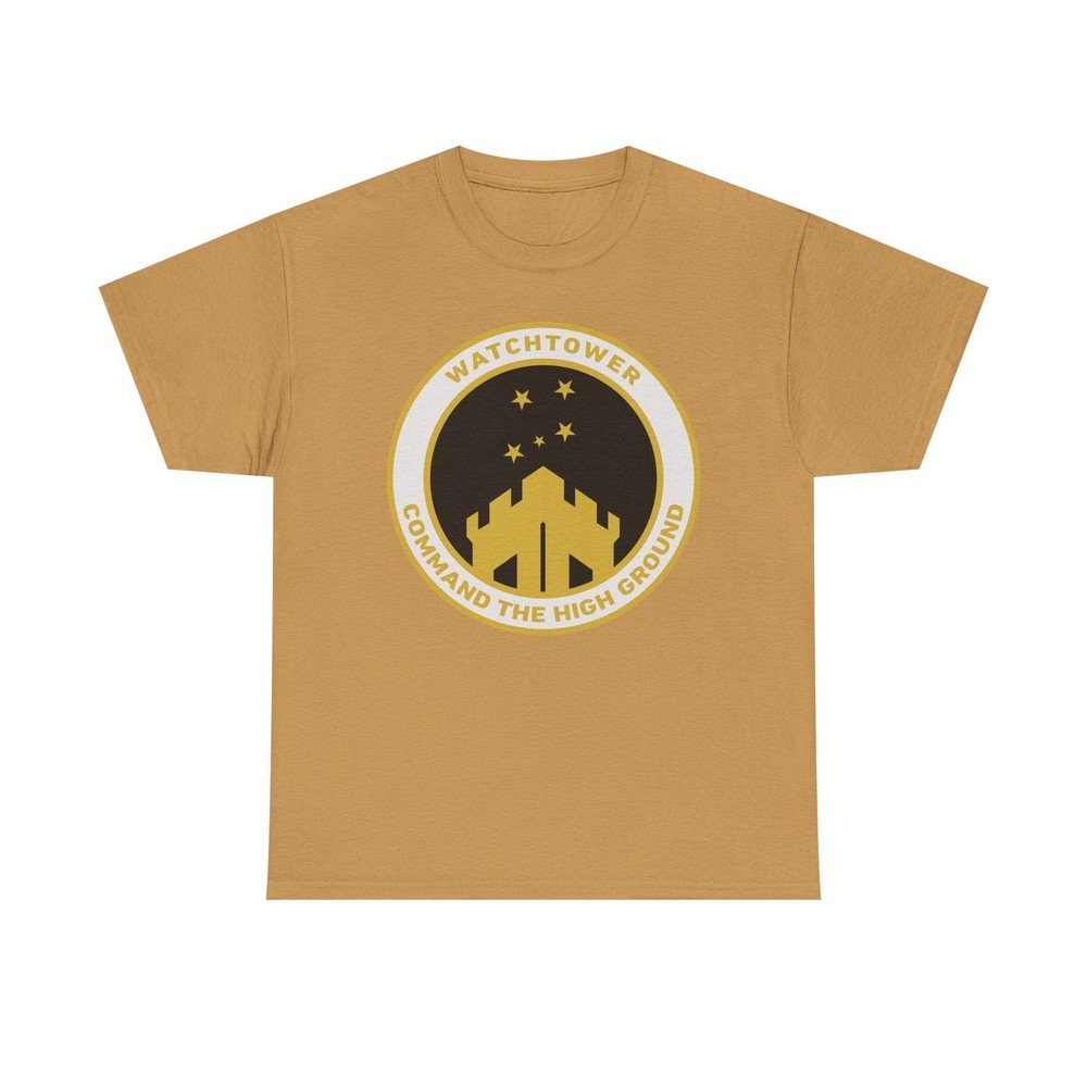 Watchtower Firearms T-Shirt – Gun Industry Bankrupt Company Logo Tee