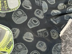Nike Air Jordan Vintage Y2k All Over Print Rhine Stones Championship Rings SzXXL