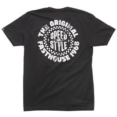 Fasthouse Origin Tee Black Adult Motorcycle Logo T-shirt Large 100000-00-10