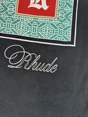 RHUDE Monaco T Shirt Luxury Streetwear Black Sz S