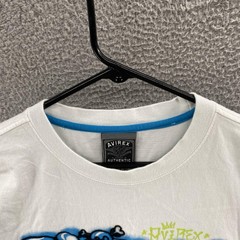VINTAGE Avirex T Shirt Mens XL White Graffiti Graphic Streetwear Tee Y2K 00s
