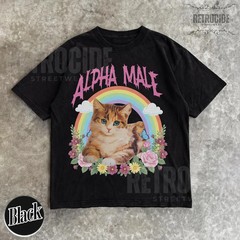 Alpha Male Funny Kitten Tshirt, Funny Cat Meme Shirt, Boyfriend Gifts