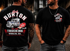 Jack Burton Trucking Vintage Trucker Graphic T-Shirt 80s Movie Fan Tee Gift