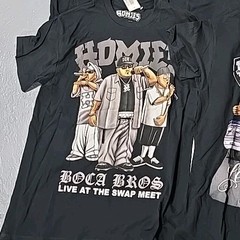 Homies T-Shirt Lot 4pc Black Men’s SZ Medium New W Tag – Low Rider ICE Alien (F)