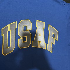Vintage USAF Shirt Field Maintenance Squadron US Air Force Military USA Made 80s