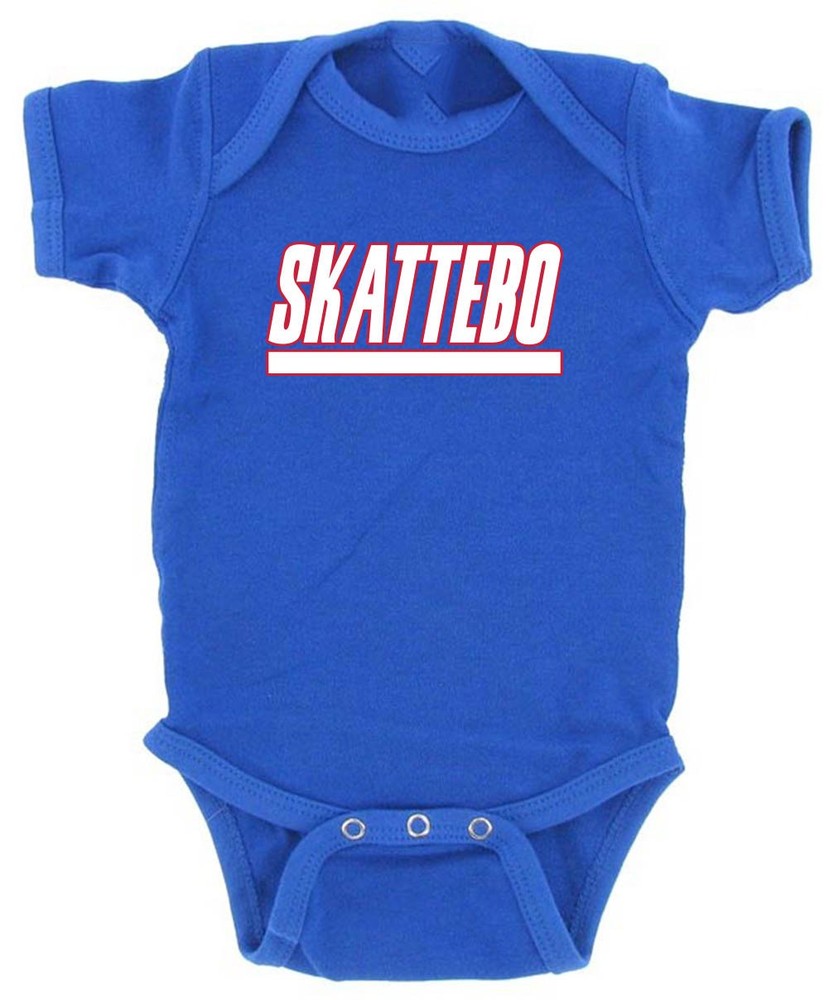 Cam Skattebo New York Logo Creeper Romper One Piece BABY