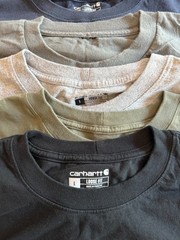 Carhartt Pocket Tee Bundle Lot of 13 Size L Large Workwear T Shirts USA Mix