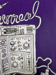 Unreal Mixing Board Large Purple Shirt 20.5″ W X 28″ L Epic Random Delay Wet