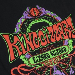 King Gizzard & the Lizard Wizard T Shirt L Snake Mountain Merch Band Concert Tee