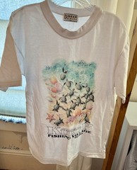 Vintage All-Cotton Kukup Fishing Village Malaysia Tee Shirt Men’s Med NWOT