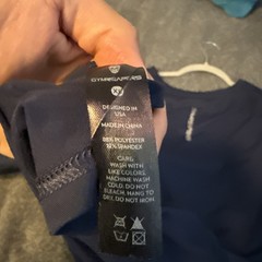 Gymreapers Performance Long Sleeve Shirt XL blue/navy