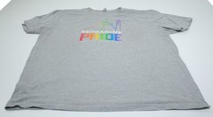 Next Level Apparel Spokane Pride 2022 Graphic T-Shirt XL Grey T0501