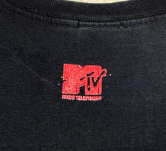 VTG The MTV Store Punk’d Logo Black Cotton Graphic T-Shirt Men’s XL