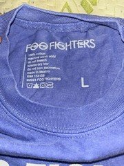Foo Fighters Everything or Nothing at All 2024 Tour Shirt L Double Sided Used