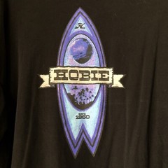 Vintage Hobie Surf T-Shirt Crew Neck Graphic Short Sleeve Cotton Men’s 3XLT