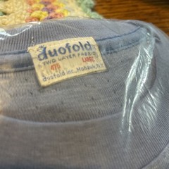 Vintage 50s 60s Duofold Two Layer Fabric Thermal Cotton Long Sleeve USA