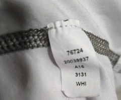 Duluth Trading Men’s XL Armachillo Cooling V Neck Undershirt, White, #76724