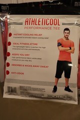 5 Men’s Athleticool Performance T-Shirt Base Layer XL Short Sleeve Crew Neck
