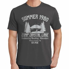 Camp Crystal Lake Summer 1980 T-Shirt Friday the 13th Jason 04020