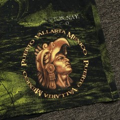 All Over Print Great White Shark Shirt Mens XL Y2K AOP Yazbek Puerto Vallarta