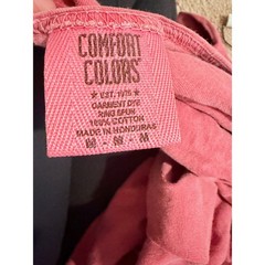 Comfort Colors Savannah Georgia Tank Top Mens Medium Pink Garment Dye Cotton
