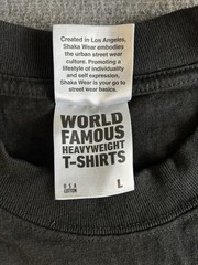 Shaka Wear Men’s Super Max Heavyweight Stylish T-Shirt Sz L World Famous NX LXVE