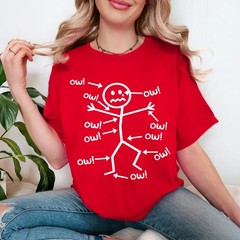 Ow Ow Ow Ow Ow Ow Ow Character T-Shirt