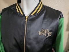Wizard of Oz Sphere Las Vegas Dorothy Awakens Satin Bomber Jacket Size Large