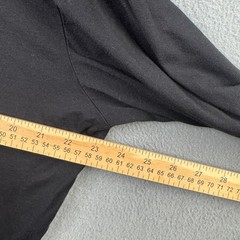 One Golden Thread Unisex Size XL Black Long Sleeve T-Shirt Tencel Supima Cotton