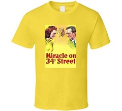 Miracle On 34th Street Tee Classic Holiday Film T Shirt