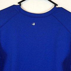 Badger Sport Mens Pullover T-Shirt Size Large VaporWire Sleeveless Blue