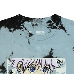 Hunter x Hunter T-Shirt Men’s Killua Eyes Acid Wash Short Sleeve Tee