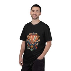 Quilted Coastal Tambourine Shell T-Shirt Graphic