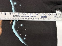 VNG Star Trek Next Generation Commander Riker 1991 XL TShirt Black Single Stitch
