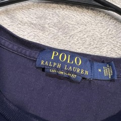 Polo Ralph Lauren Shirt Mens Medium Blue POLO Logo Tee T-Shirt Custom Slim Fit