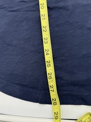 Men’s Short Sleeve Todd Navy Blue Shirt 100% Organic Cotton -NEW- LumberUnion