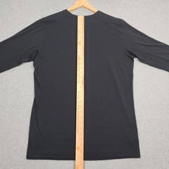 Arcteryx Shirt Mens Large Black Ionia Merino Wool Base Arcword Outdoors Hiking *