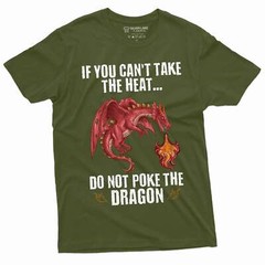 Men’s Funny Poke dragon T-shirt Funny Birthday Gift Tee Dragon Shirt For Him