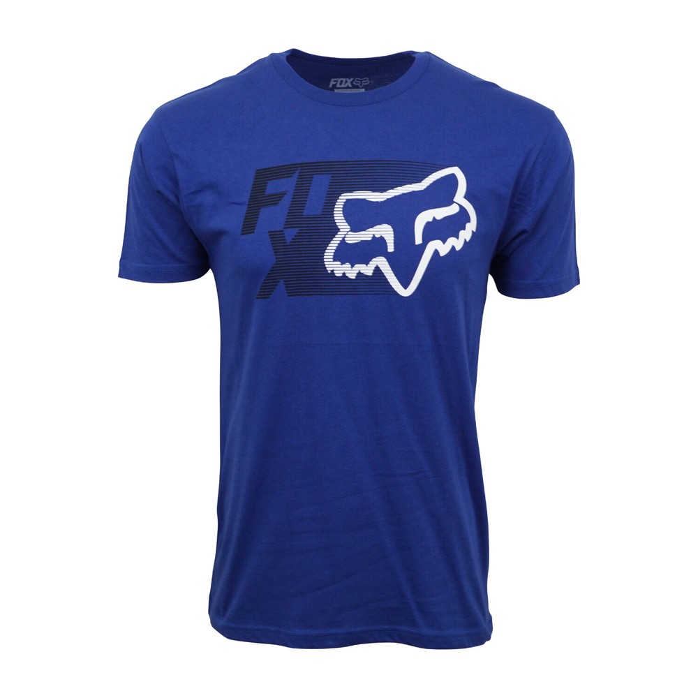 MENS GRAPHIC MOTORCROSS ROYAL BLUE RACE T SHIRT