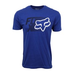 MENS GRAPHIC MOTORCROSS ROYAL BLUE RACE T SHIRT