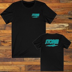 Storm Bowling Bowlers Men’s Black T-Shirt Size S-5XL