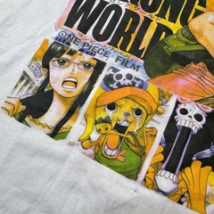 Vintage ONE PIECE Shonen Jump Manga M/L Anime Grail Shirt Strong World Movie T