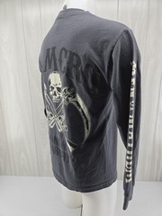 Sons of Anarchy Long Sleeve Gray T-Shirt Size Medium