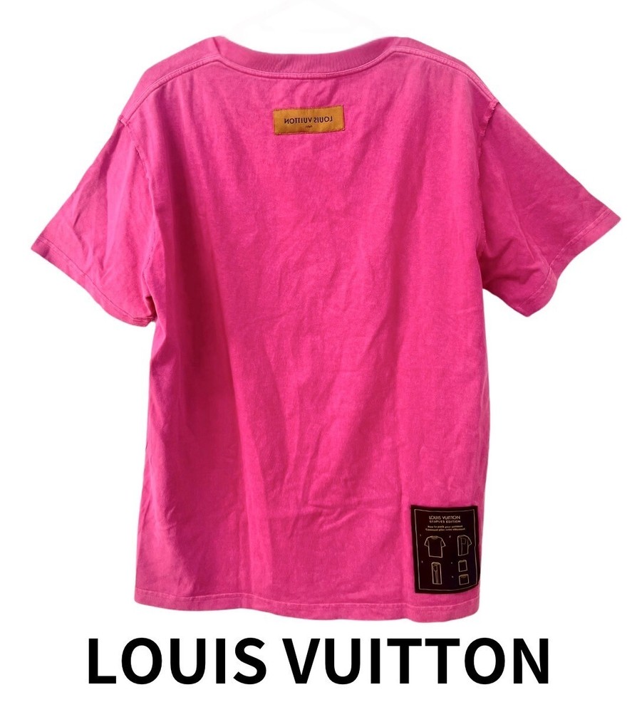 Louis Vuitton T-shirt Inside Out T-Shirt pink Authentic