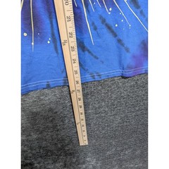 Jujutsu Kaisen 0 Yuta Rika Tie Dye Shirt Hot Topic Anime Blue Purple Mens Large