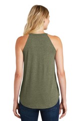 St Patricks Day Here for the Beer Ladies Tri Rocker Tank Top