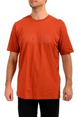 Hugo Boss Men’s “Tiburt 256” Crewneck Logo Short Sleeve T-Shirt US 2XL IT 56