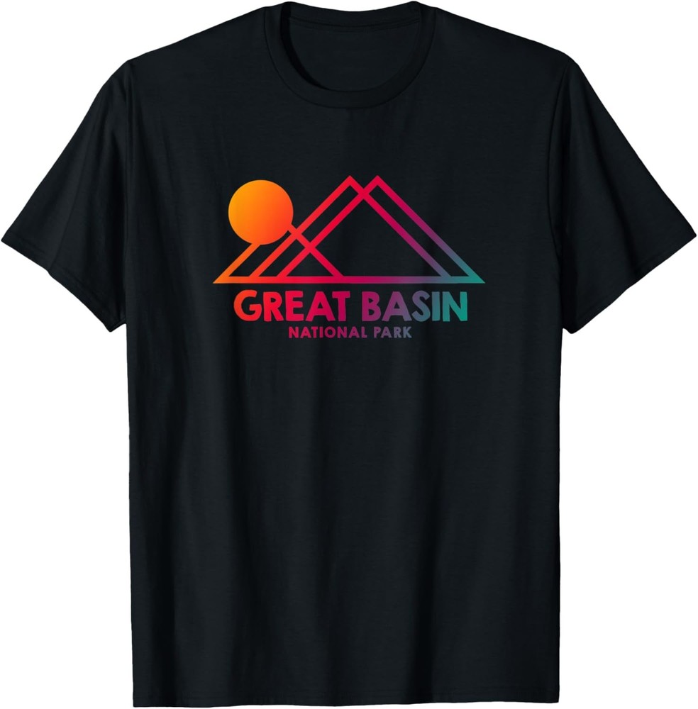 Great Basin National Park Nevada Souvenir NV Outline T-Shirt
