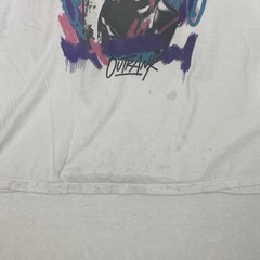 Outrank Watch Yo Mouth Graphic Shirt Adult 3XL White Crewneck Short Sleeve
