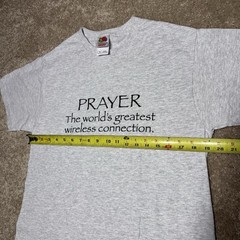 Vintage Jesus T Shirt “The World’s Greatest Wireless Connection” Size Medium